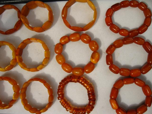 antique amber beads